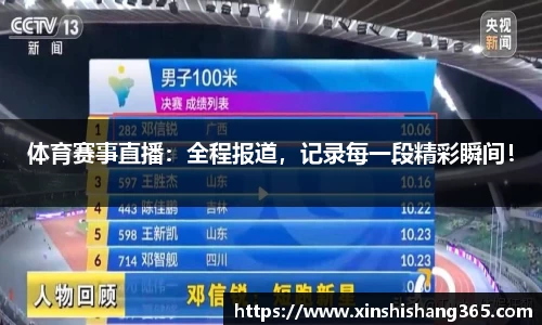 体育赛事直播：全程报道，记录每一段精彩瞬间！